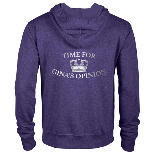 Brooklyn Nine-Nine Gina's Opinion Lightweight Zip Up Hooded Sweatshirt
