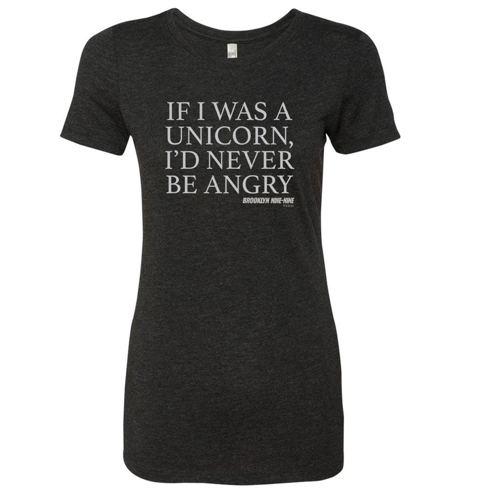Brooklyn Nine-Nine If I was a Unicorn Women's Tri-Blend Short Sleeve T-Shirt