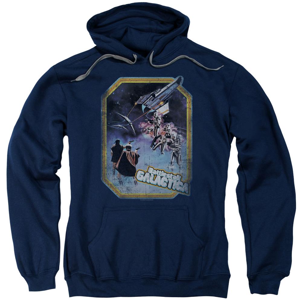 Battlestar Galactica Poster Iron On Hooded Sweatshirt