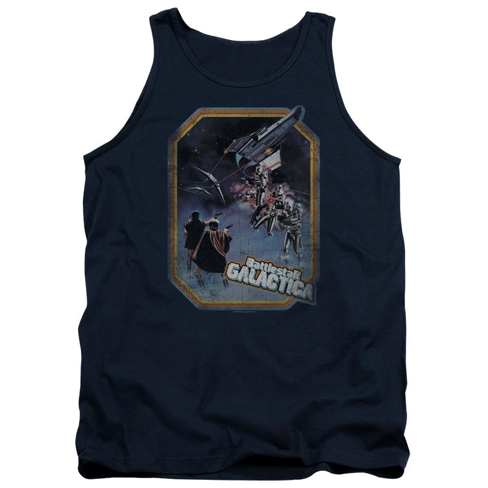 Battlestar Galactica Poster Iron On Tank Top