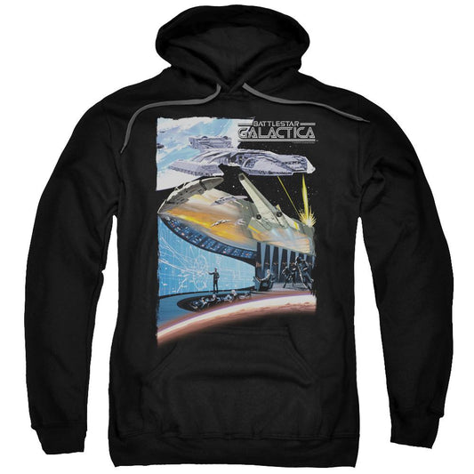 Battlestar Galactica Concept Art Hooded Sweatshirt-0