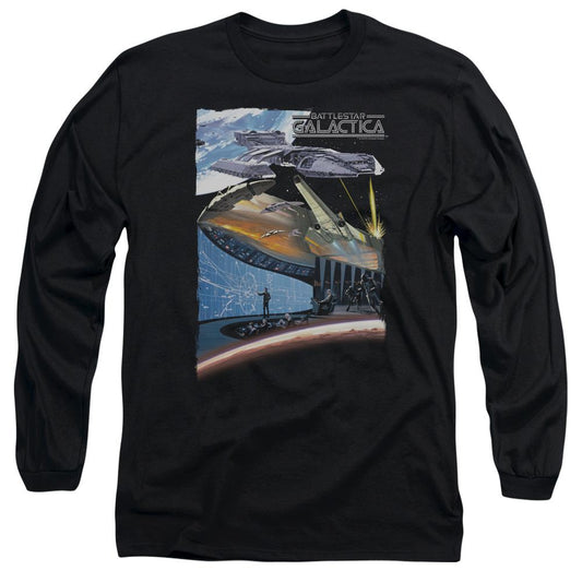 Battlestar Galactica Concept Art Long Sleeve T-Shirt-0