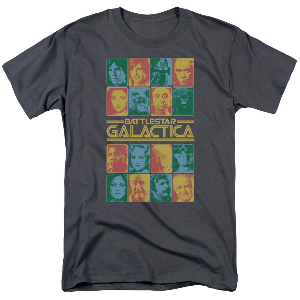 Battlestar Galactica 35th Anniversary Cast Short Sleeve T-Shirt