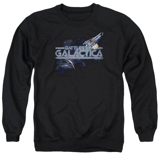 Battlestar Galactica Cylon Pursuit Crew Neck Sweatshirt-0