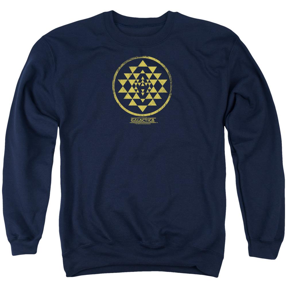 Battlestar Galactica Gold Squadron Patch Crew Neck Sweatshirt