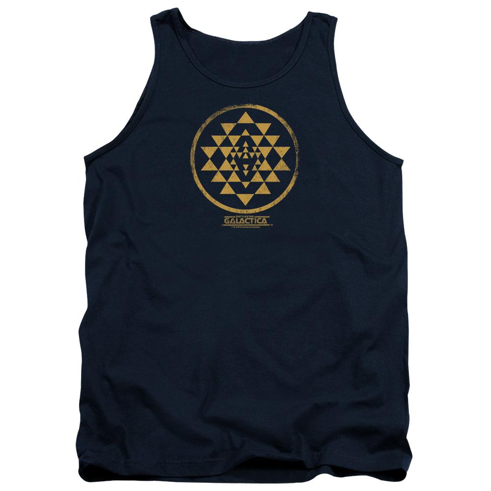 Battlestar Galactica Gold Squadron Patch Tank Top