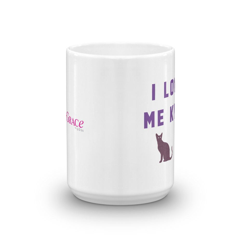 Will & Grace I Loves Me Kitty White Mug