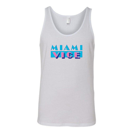 Miami Vice Logo Tank Top-0