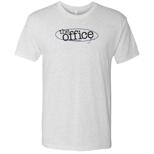 The Office Circled Logo Men's Tri-Blend Short Sleeve T-Shirt-2