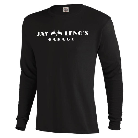 Jay Leno's Garage Original Horizontal Logo Long Sleeve T-Shirt-0