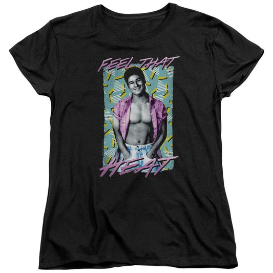 Saved By The Bell Heated Women's T-Shirt-0