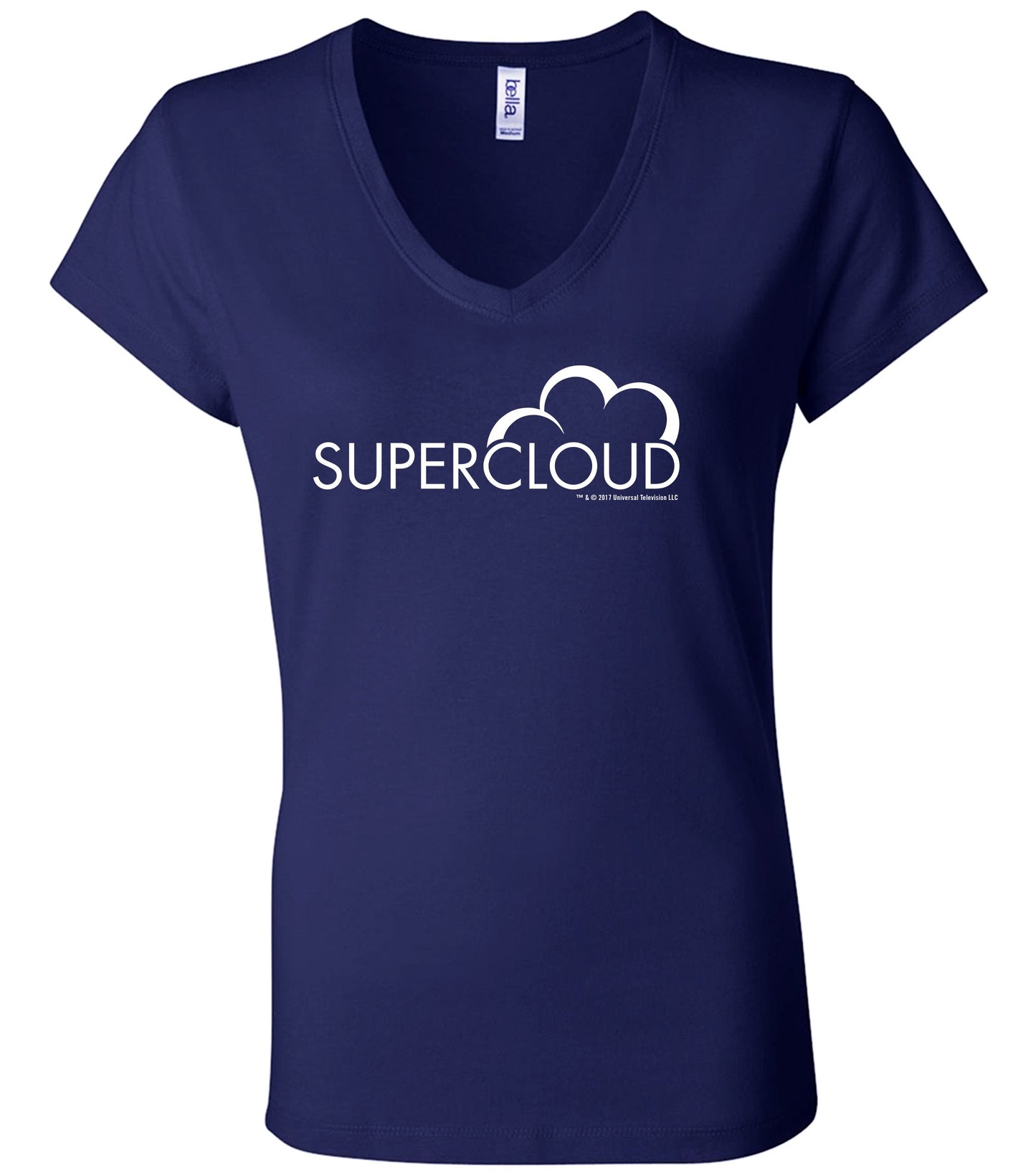 Superstore Supercloud Women's Short Sleeve V-Neck T-Shirt