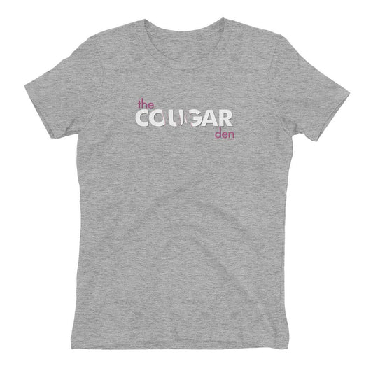 Saturday Night Live Cougar Den Logo Women's Short Sleeve T-Shirt-5