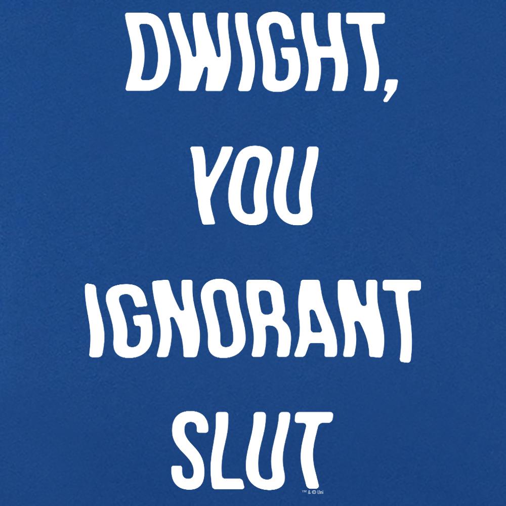 The Office Dwight You Ignorant Slut Unisex Tank Top