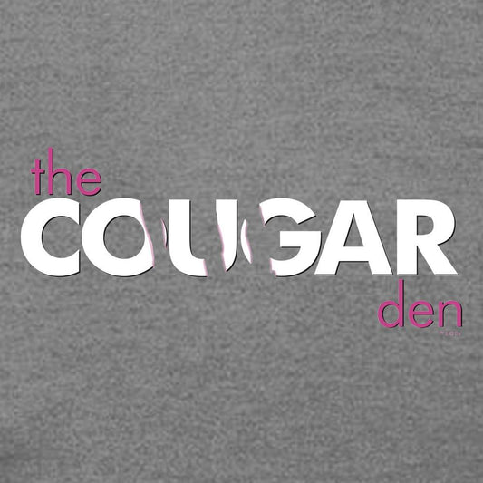 Saturday Night Live Cougar Den Logo Lightweight Crew Neck Sweatshirt-1