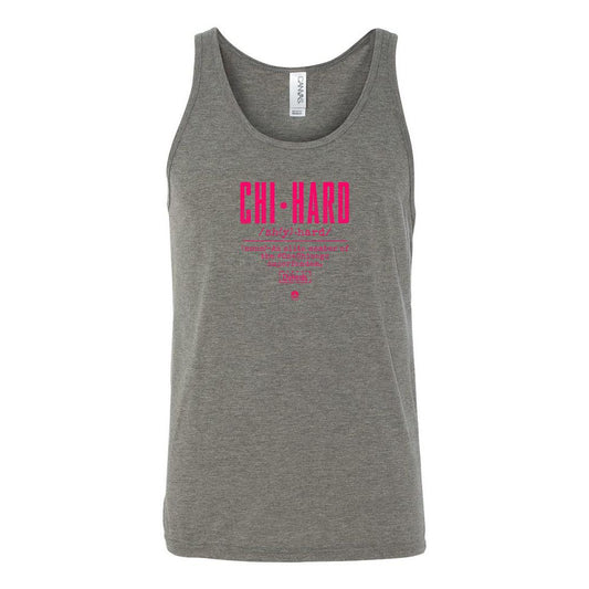 ChiHard Definition Tri-blend Jersey Tank Top