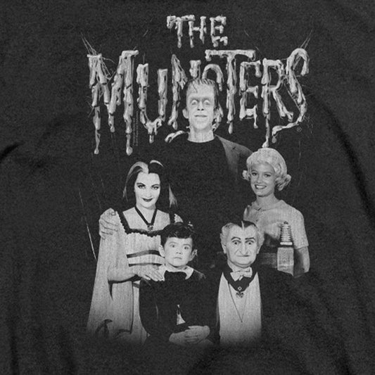 The Munster Family Portrait Women's Short Sleeve T-Shirt-1