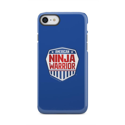 American Ninja Warrior Royal Blue iPhone Tough Phone Case-3