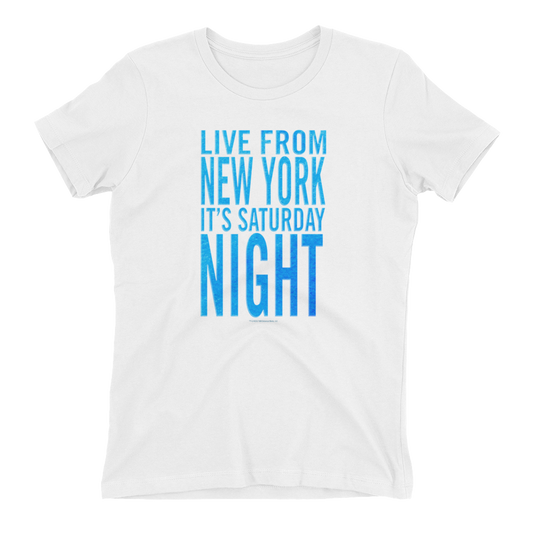 Saturday Night Live It's Saturday Night Women's Short Sleeve T-Shirt-4