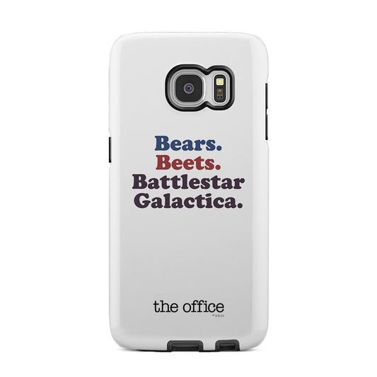 The Office Bears. Beets. Battlestar Galactica Samsung Galaxy Tough Phone Case-2