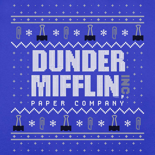 The Office Dunder Mifflin Holiday Men's Short Sleeve T-Shirt-1