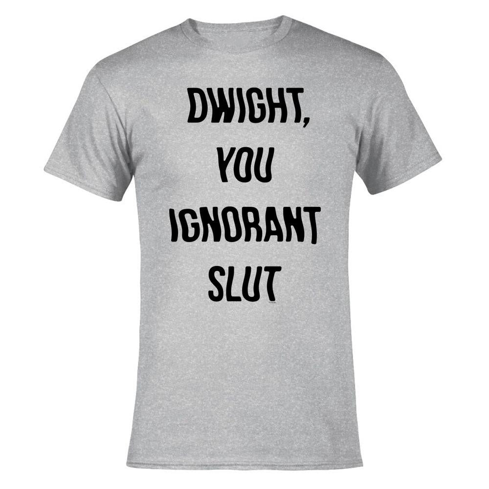 The Office Dwight You Ignorant Slut Men's Short Sleeve T-Shirt