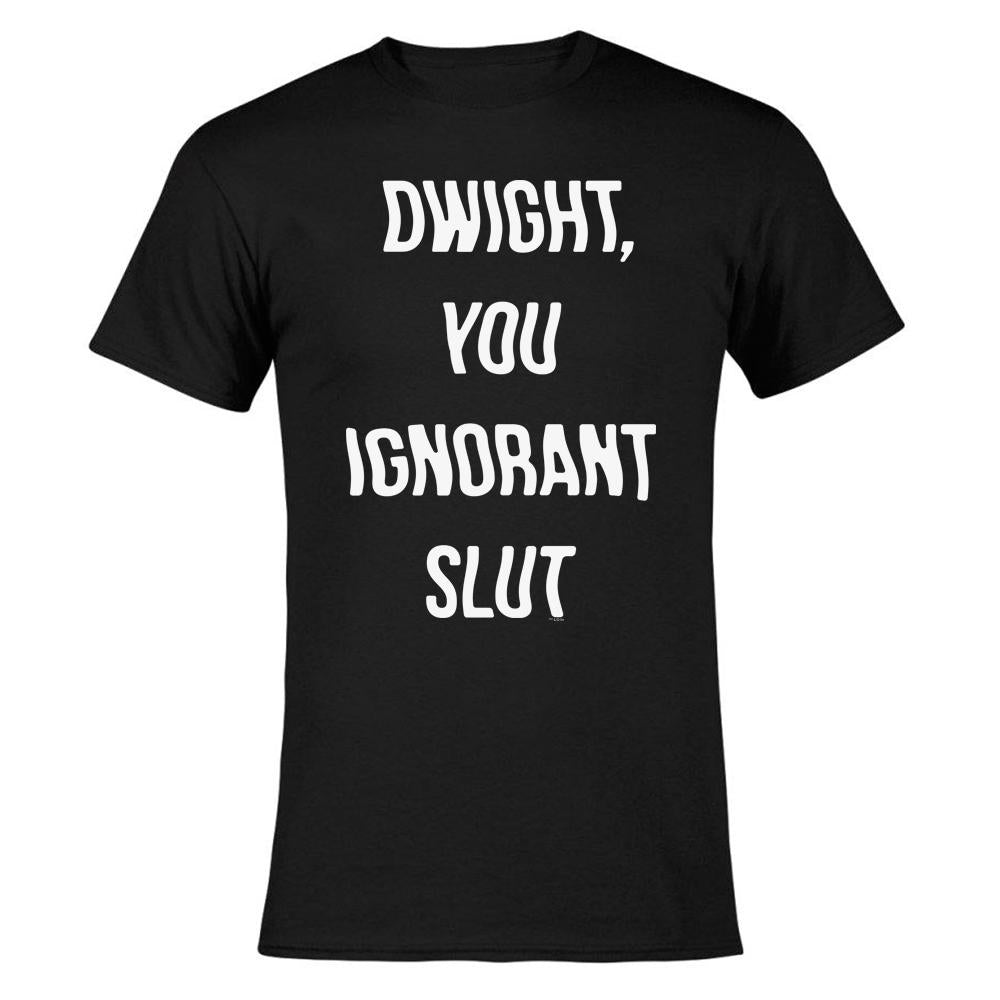 The Office Dwight You Ignorant Slut Men's Short Sleeve T-Shirt