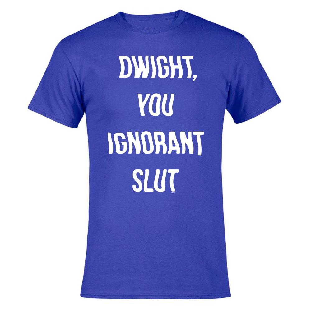 The Office Dwight You Ignorant Slut Men's Short Sleeve T-Shirt