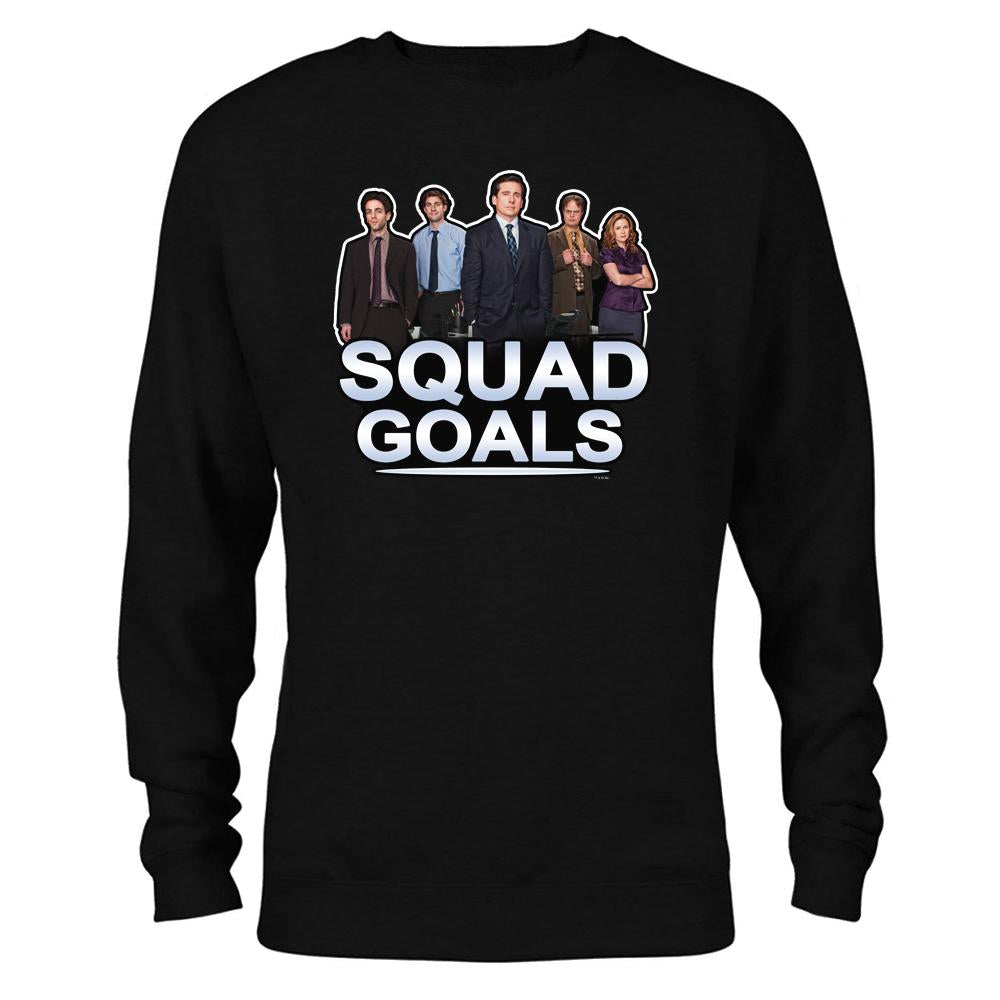 The Office Squad Goals Crew Neck Sweatshirt