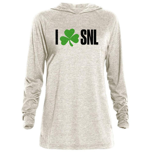 Saturday Night Live I Clover SNL Tri-Blend Raglan Hoodie
