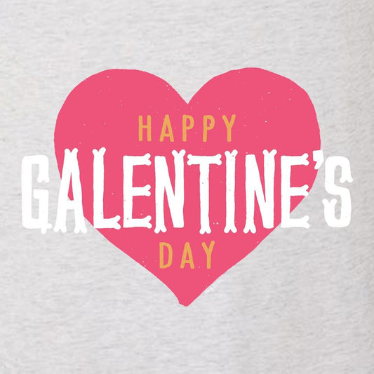 Parks and Recreation Happy Galentine's Day Women's  Tri-Blend Dolman T-Shirt-1