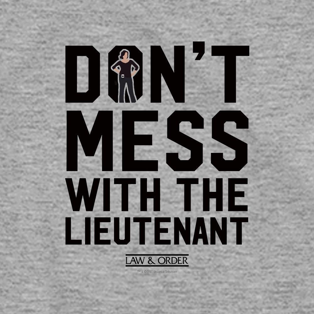 Law & Order: SVU Don't Mess With The Lt. Women's Short Sleeve T-Shirt