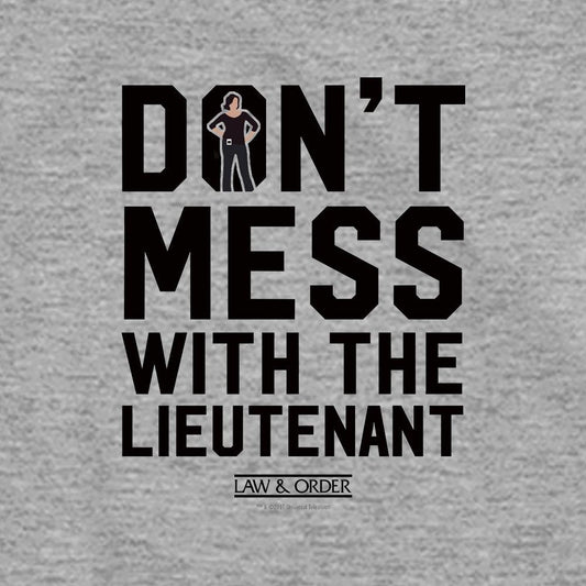 Law & Order: SVU Don't Mess With The Lt. Women's Short Sleeve T-Shirt-1