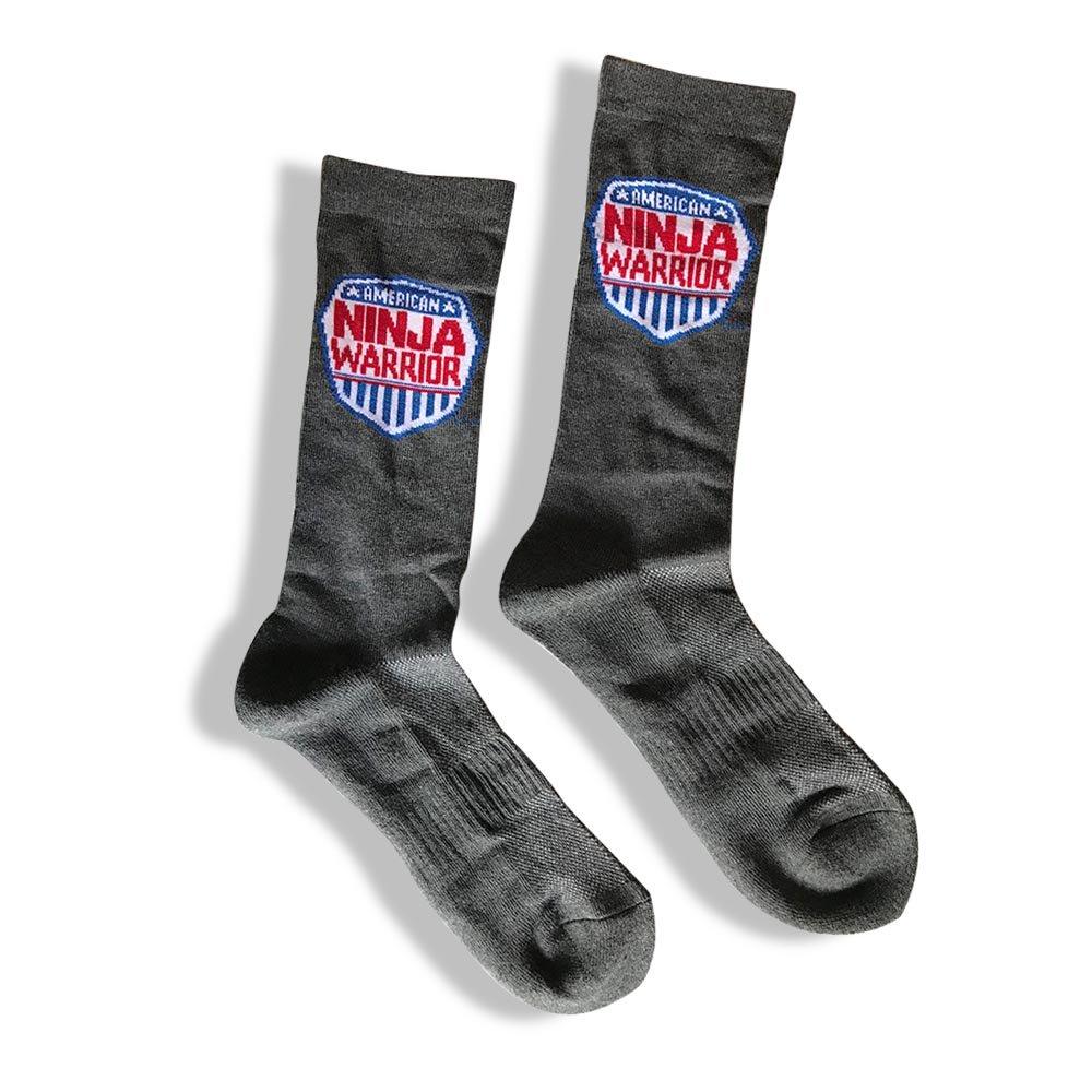 American Ninja Warrior Adult Athletic Crew Socks