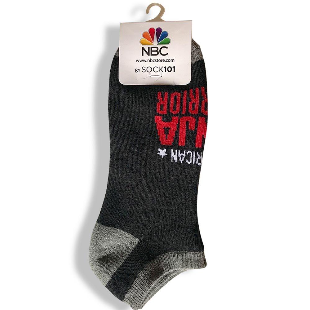 American Ninja Warrior Adult Low Cut Socks