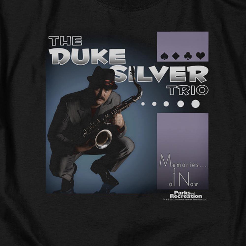 Parks and Recreation The Duke Silver Trio Hooded Sweatshirt