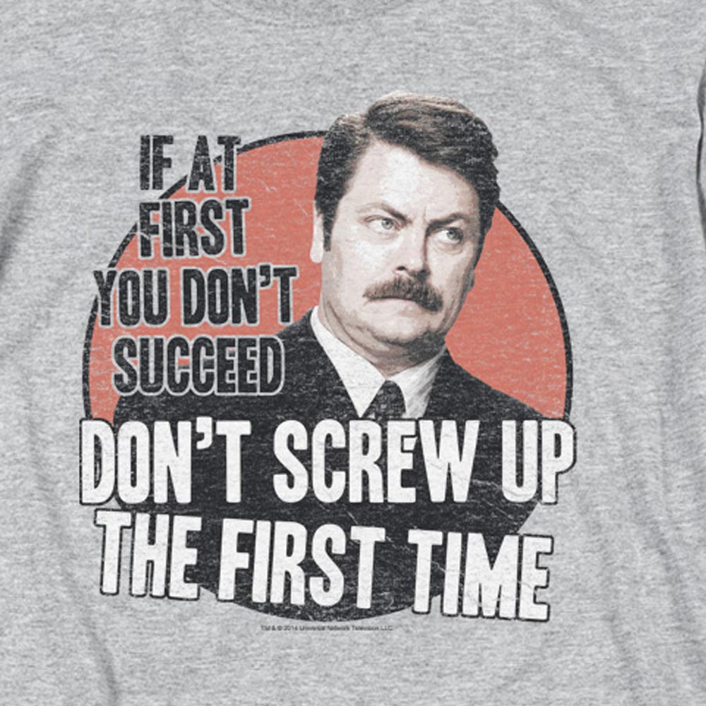 Parks and Recreation Don't Screw Up Women's Short Sleeve T-Shirt