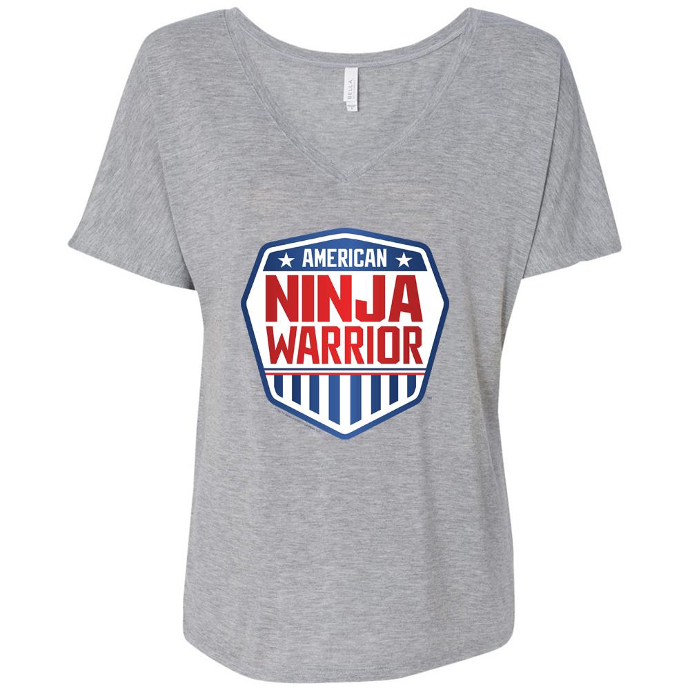 American Ninja Warrior Women's Relaxed V-Neck T-Shirt