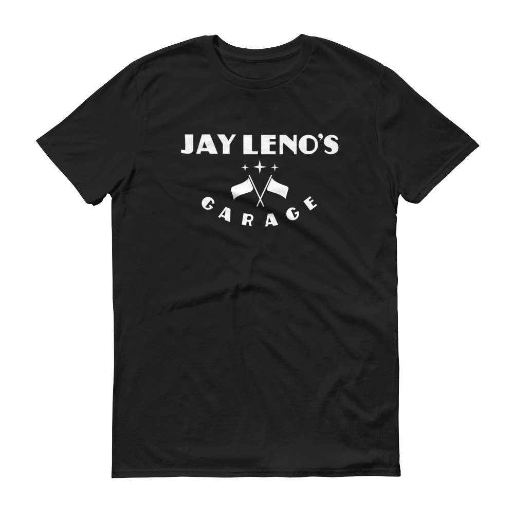 Jay Leno's Garage Original Vertical Logo Men's T-Shirt