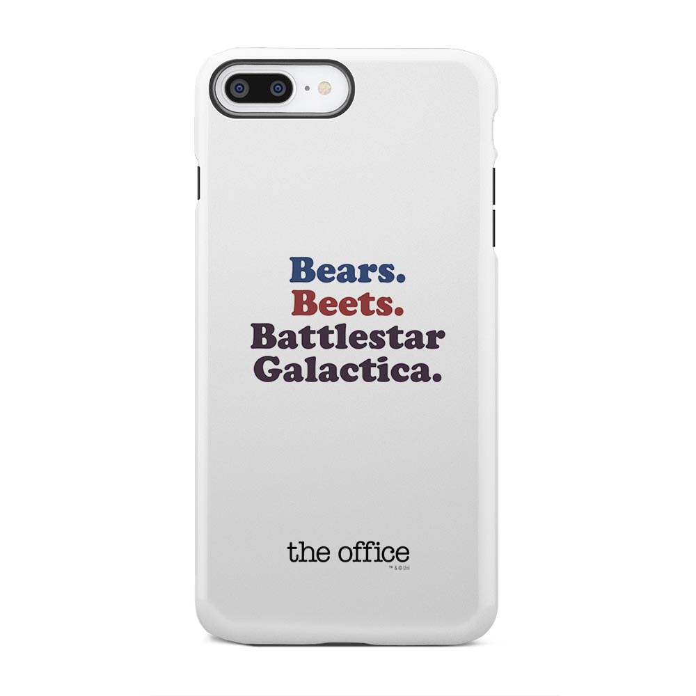 The Office Bears. Beets. Battlestar Galactica iPhone Tough Phone Case