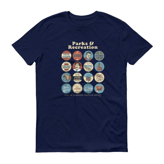 Parks and Recreation Quote Mash-Up Short Sleeve T-Shirt-5