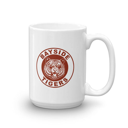 Saved By The Bell Bayside Tigers White Mug-0