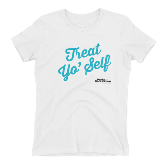 Parks and Recreation Treat Yo Self Women's Short Sleeve T-shirt