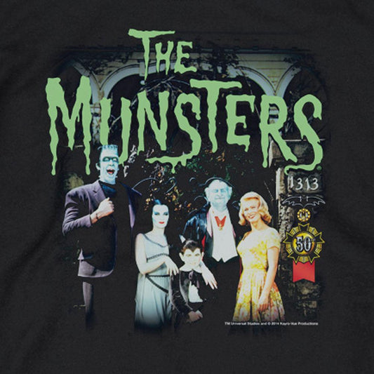 The Munsters 1313 50 Years Crew Neck Sweatshirt-1