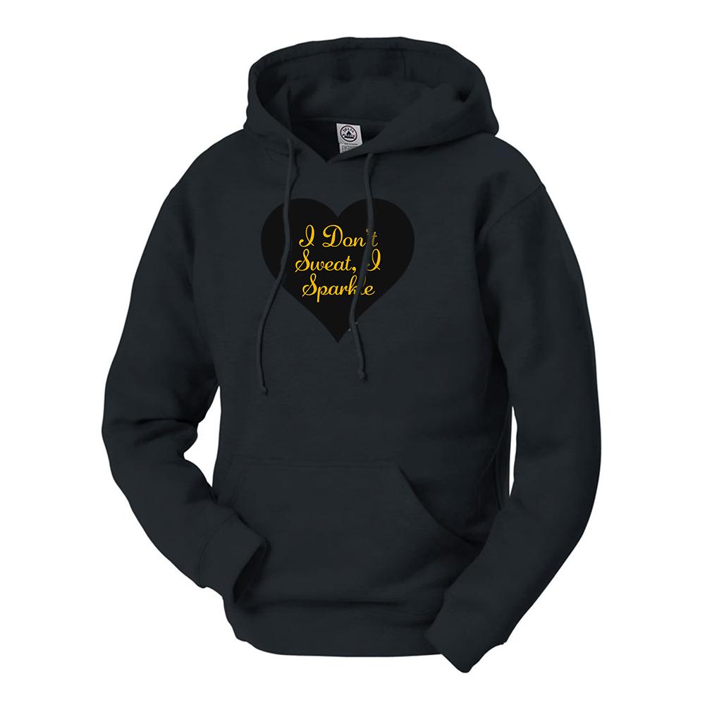 Unbreakable Kimmy Schmidt I Don't Sweat  I Sparkle Hooded Sweatshirt