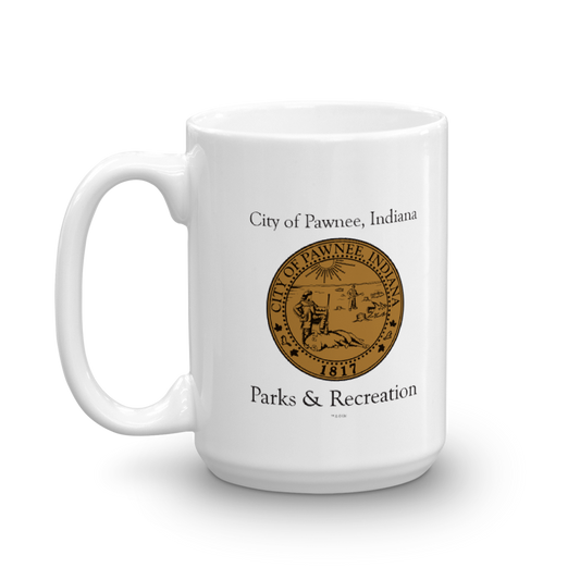 Parks and Recreation City of Pawnee White Mug-0