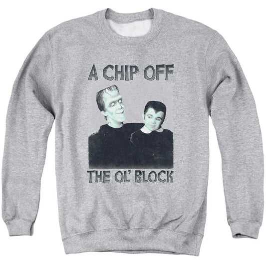 The Munsters A Chip Off Ol' Block Crew Neck Sweatshirt-0