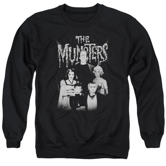 The Munster Family Portrait Crew Neck Sweatshirt-0