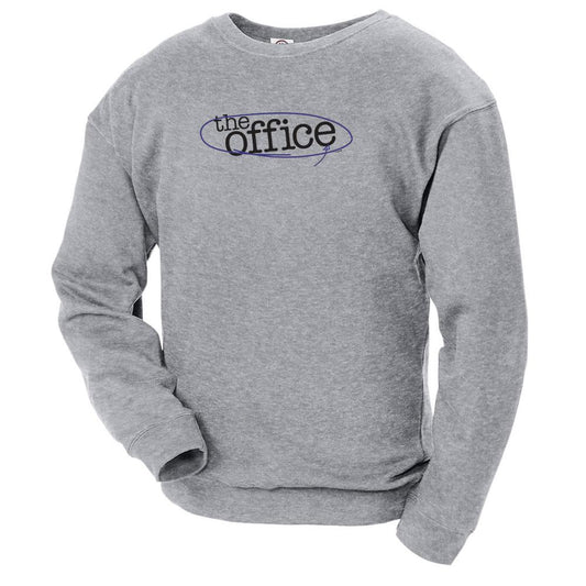 The Office Circled Logo Crew Sweatshirt-0