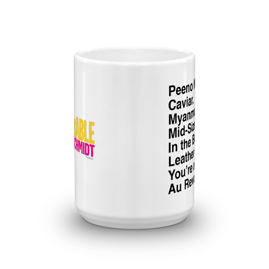 Unbreakable Kimmy Schmidt Titus Peeno Noir White Mug-1